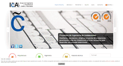 Desktop Screenshot of ica-grupo.com